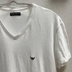 EMPORIO ARMANI Tシャツ ホワイト Vネック