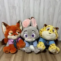 【全3種セット】コストコ ズートピア2 ブランケット入りBIGぬいぐるみ