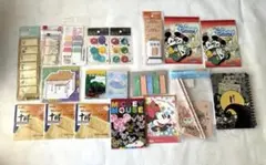 文具22点まとめ売り 付箋 ノート ディズニー 他