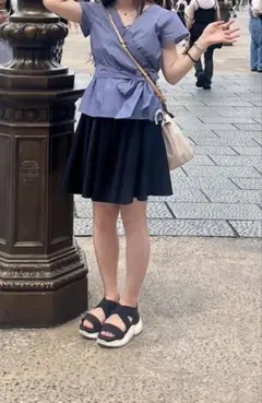 イング INGNI 黒 スカート