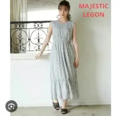 MAJESTIC LEGON　シックフラワーノースリーブワンピースのサムネイル