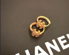 購入前にコメントください°フープピアス ゴールド シルバー クリスタル