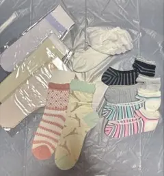 デザイン靴下ソックス10足セット　23cm相当