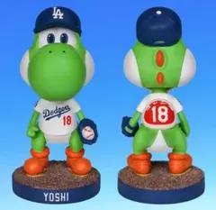 非売品・限定品】LA Dodgers 山本由伸&ヨッシー コラボボブルヘッド