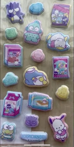 【正規品】ぷくっと　シール サンリオ　 はぴだんぶい