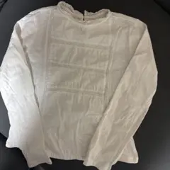ZARA キッズ 長袖ブラウス ホワイト 134cm