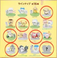 チョコサプちいかわ☆シーサー＆あのこ＆たこぎ＆鎧さん＆シークレット＆ラッコ☆6種