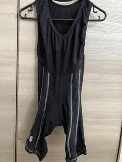 SKINS サイクルウェア ビブタイツ　レディース ブラックのサムネイル
