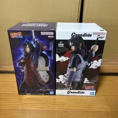 NARUTO Grandista イタチ、GIGO限定マダラ2体セット おまけ - メルカリ