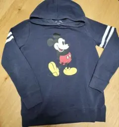 MickeyMouse パーカー ネイビー