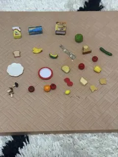 シルバニアファミリー　食材ミニチュアセット