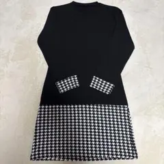 千鳥格子 ワンピース