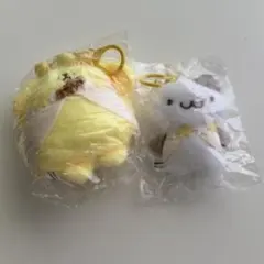 ポムポムプリン マフィン ぬいぐるみキーホルダー 2種セット