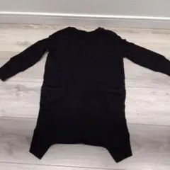 UNIQLO ユニクロ スウェット ワンピース 長袖　ブラック　110ｃｍ
