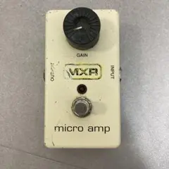 MXR Micro Amp ブースター 動作確認 やや難あり - メルカリ