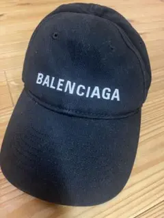 ✨極美✨BALENCIAGA キャップ L58 ロゴ 浅め マジックテープ 黒 - メルカリ