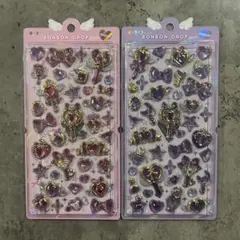 【正規品】 最安値　ボンボンドロップシール マジカル ピンク　パープル　新作　紫