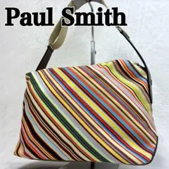 Paul Smith Stripe Shoulder Bag Canvas