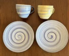 小石原焼き マルワ窯４点セットのサムネイル