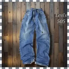 Levi'sリーバイス 505 ストレート デニム ジーンズW38総丈115cmのサムネイル