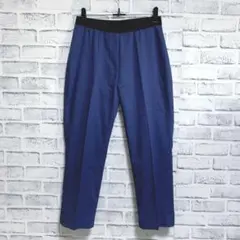 未使用品【DAKS】ダックス　ウエストゴム　サラサラ生地　薄手　クロップドパンツのサムネイル