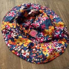 【 9/12値下げ！ 】ROXY キッズ ハット 帽子 花柄　3歳くらいまで