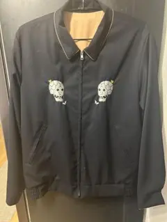 John Undecover 虎刺繍 サテン スカジャン 黒/白 JohnUNDERCOVER スカジャン 虎刺繍 ブラック - メルカリ