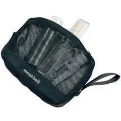 【新品未使用】 モンベル　メッシュケース S　ブラック　メッシュポーチ