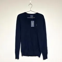 新品タグ付き Polo Ralph Lauren Vネック ウール セーター