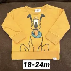 【未使用級】GAP Disney プルート トレーナー 18-24m 90