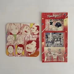 ハイキュー‼︎ ファンパーク　シール　コースター　音駒高校