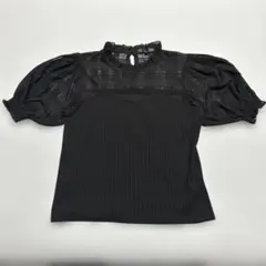SUGAR SPOON シアー切替 パフスリーブ トップスのサムネイル