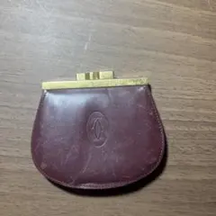 I*n様 Cartier バーガンディ コインケース