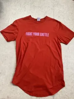 ZARA FIGHT YOUR BATTLE Tシャツ M オレンジのサムネイル