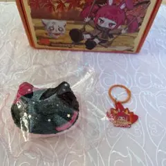 新品 taonini タオニニ　巻き巻き猫頭　猫　黒猫　極夜