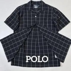 2026年最新】ラルフローレン オープンカラーシャツ ブラックの人気