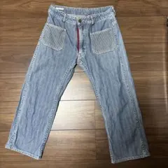 DENIM&DUNGAREE デニムダンガリー デニム　ヒッコリー　160