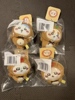 ちいかわたぬきだもんくじC賞4体セット