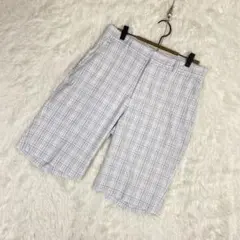 『NIKE GOLF』ナイキゴルフ (31) チェック柄 ハーフパンツ