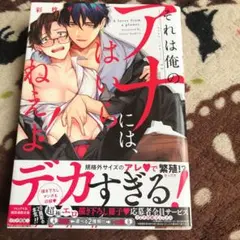 それは俺のアナには、はいらねえよ！