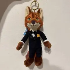 ニック・ワイルド ぬいぐるみキーホルダー・キーチェーン フォーマル