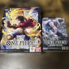 【新品】未開封 ワンピーススタートデッキ 2Y、黒スモーカースタートデッキ 2点