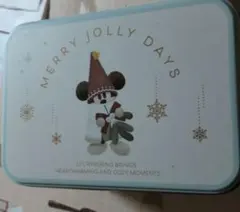 ディズニー 空き缶 小物入れ クリスマス　リルリンリンのサムネイル