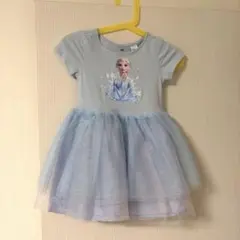 【H&M】エルサ ワンピース 1½-2Y 90cm なりきり ドレス アナ雪