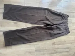 C.P. COMPANY ブラウン ワイドパンツ 42