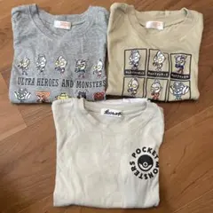 子ども長袖Tシャツ 120 3枚セット