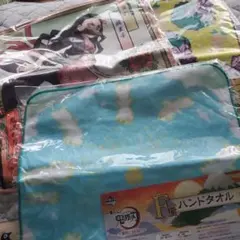 鬼滅の刃 一番くじ 黎明に刃を持て ハンドタオル