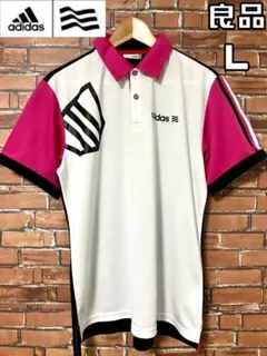 【24時間以内/匿名配送】アディダスゴルフ メンズ 半袖 ポロシャツ Lサイズ