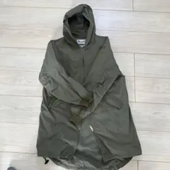 MAKE YOUR DAY フード付きマウンテンパーカー M オリーブ