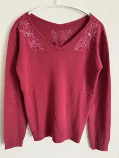 Fabulous Angela ファビュラスアンジェラ ビジュー付き ニット